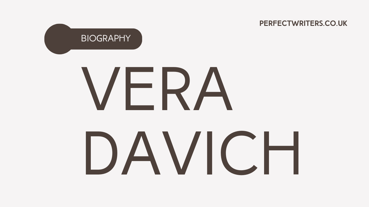 Vera Davich Net Worth [Updated 2023], Wife, Age, Height Weight, Kids